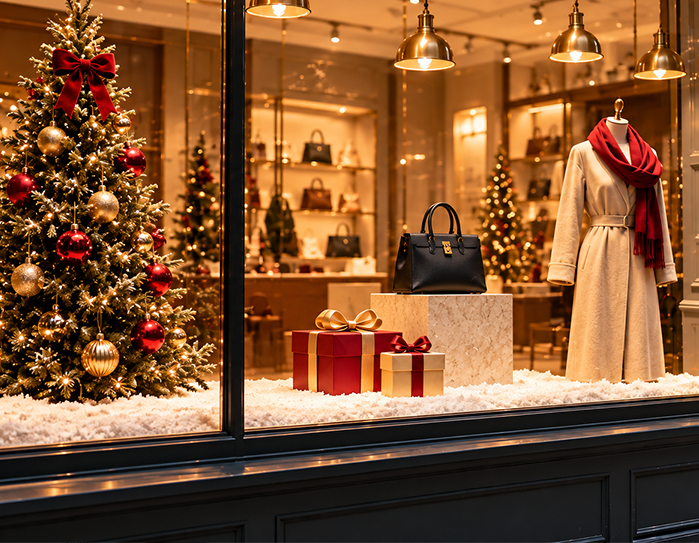 Visual Christmas: progetta la tua vetrina per il Natale