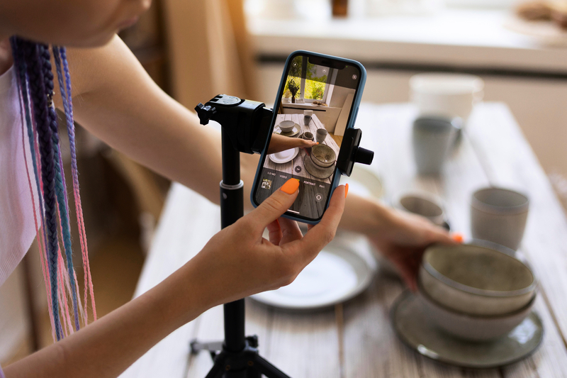 Creazione di contenuti video verticali e reel per i social media
