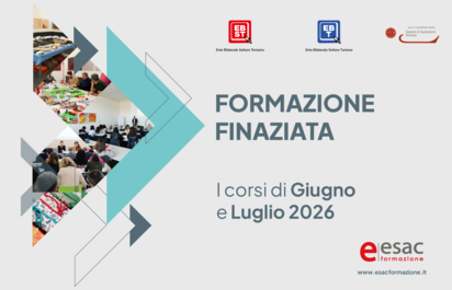 I CORSI DELL�ENTE BILATERALE TOTALMENTE FINANZIATI DI GIUGNO E LUGLIO